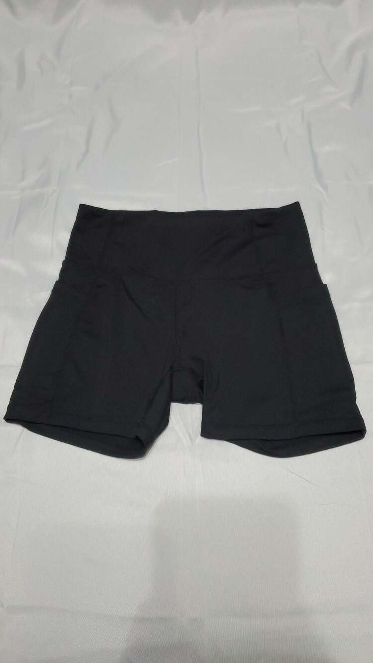 Baleaf Women's High Waisted Yoga Shorts with Pockets Size S